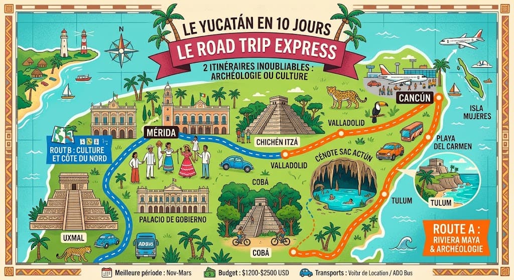 The Yucatán in 10 Days: The Express Road Trip