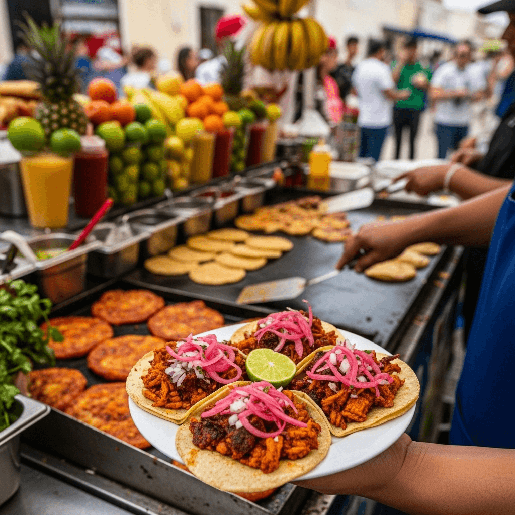 La Mejor Comida Callejera de Mérida: Dónde Comer Como un Local