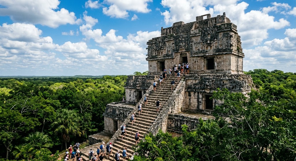 Ek Balam: The Experience of a Pyramid You Can Still Climb