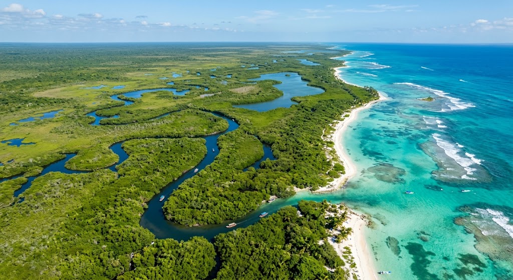 La Reserva de la Biosfera de Sian Ka'an (Tulum)