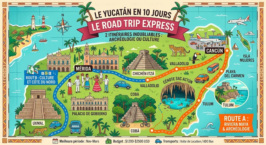 The Yucatán in 10 Days: The Express Road Trip