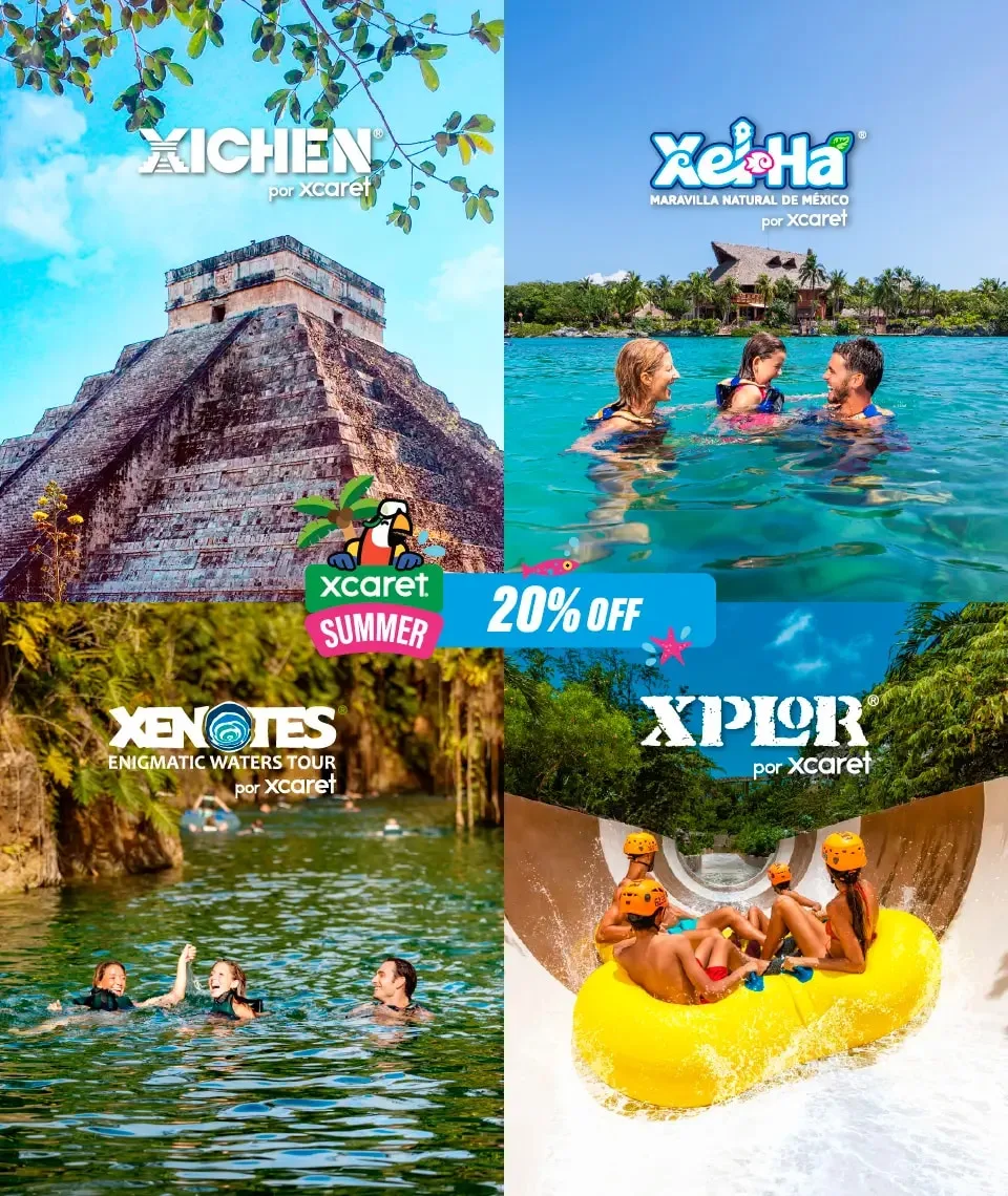 Xcaret Summer Sale: 20% off Xichén, Xel-Há, Xenotes and Xplor