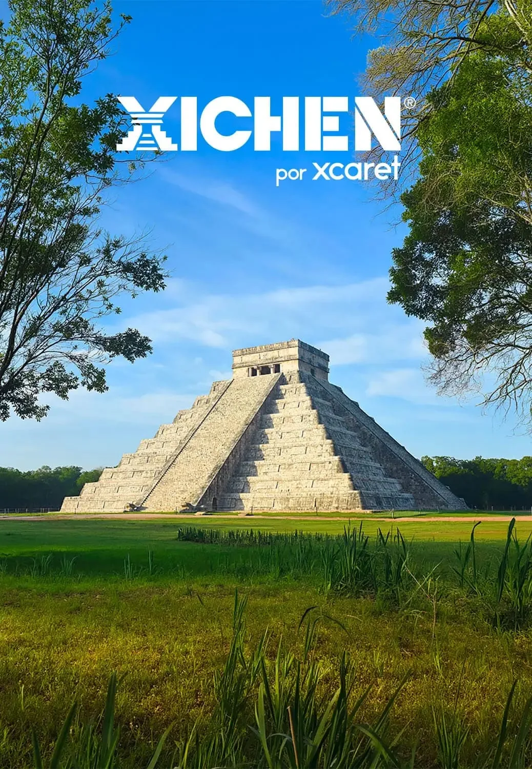 The Kukulkán pyramid at Chichén Itzá